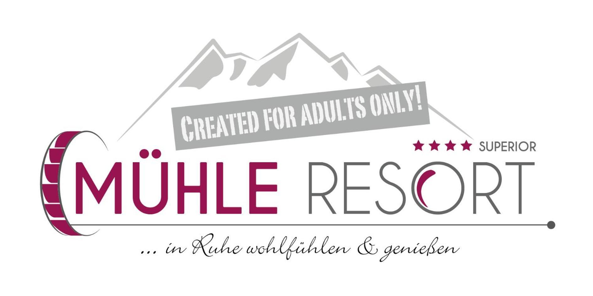 4 Sterne Superior Muehle Resort 1900 - Adults Only Обергургль Экстерьер фото